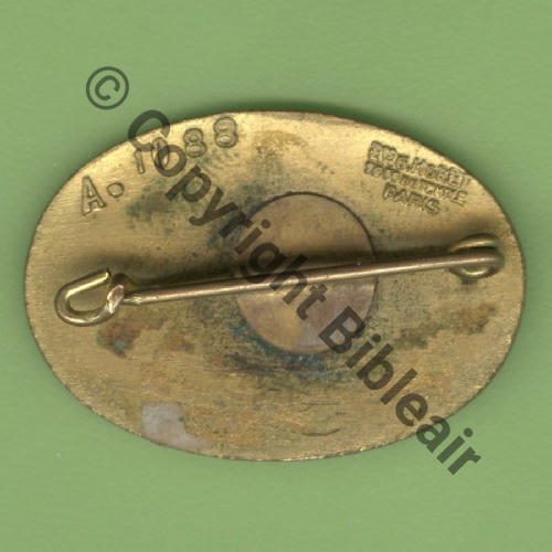 A1088 EE.51 AUBRAC EVREUX  MORET Bol prison Dos lisse Email Src.Y.GENTY 